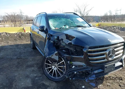 2025 Mercedes-Benz Gls 450 4Matic from USA, damaged, VIN 4JGFF5KE7SB295616